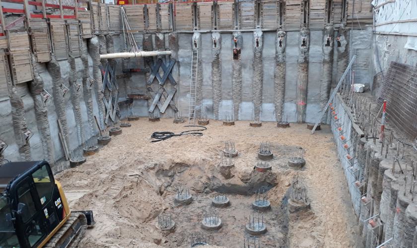 Baugrube Jacobshof Bremen