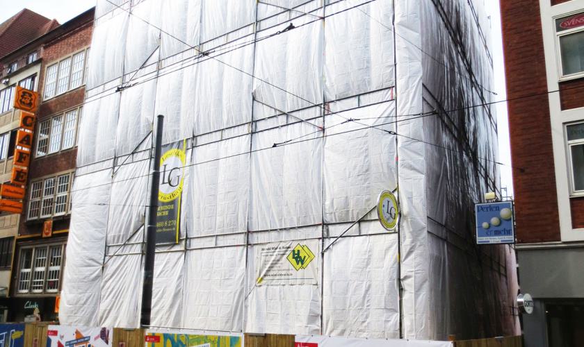 BV Jacobshof, Bremen - Einrüstung